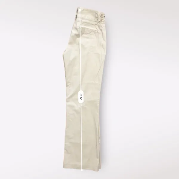 Zara Basic‎ Tan Wide Leg Dress Pants Size US 6 Business Casual Minimalist - Image 11