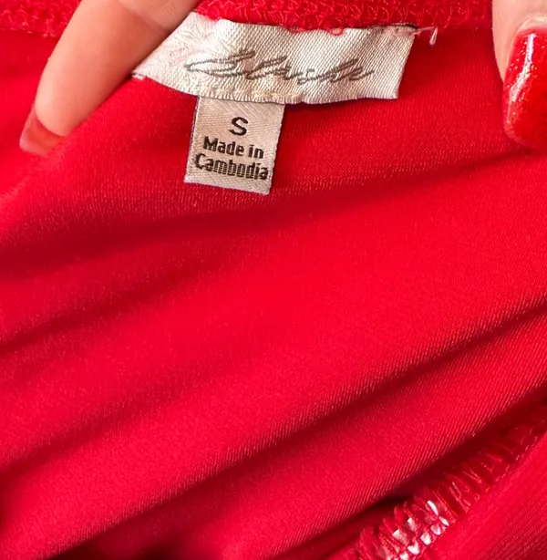 Red Cross neck bodysuit - Image 3