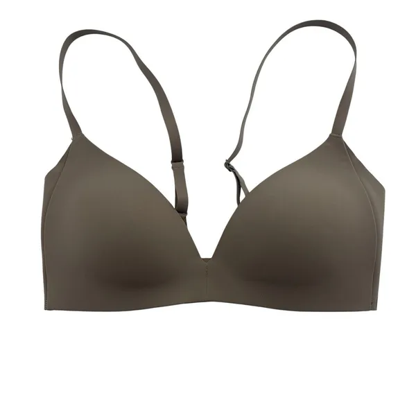 Lululemon Size 32C Bra Take Shape Molded Wireless Uplift Shape Soft Sand Beige - Image 2