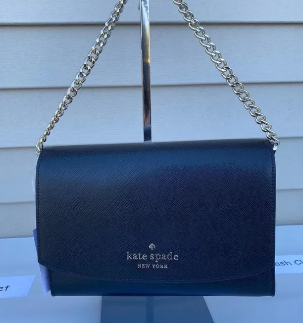 Kate Spade Black Carson Crossbody Purse - Image 8