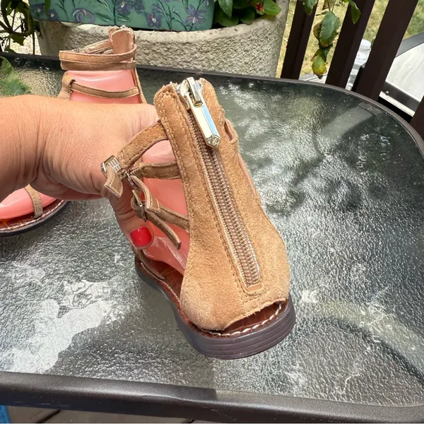 Sam Edelman Tan Gladiator Sandals - Image 3