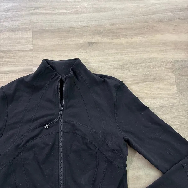 Lululemon Luon Define Jacket Women Size 6 Black - Image 2