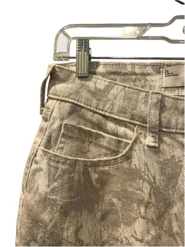 Hollister NWOT Low Rise Baggy Jeans Camo Real Tree Denim Y2K Size 2 26 Short - Image 7