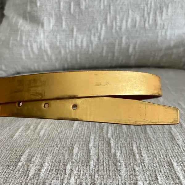 Lauren Ralph Lauren Woman’s Gold Belt - Image 4