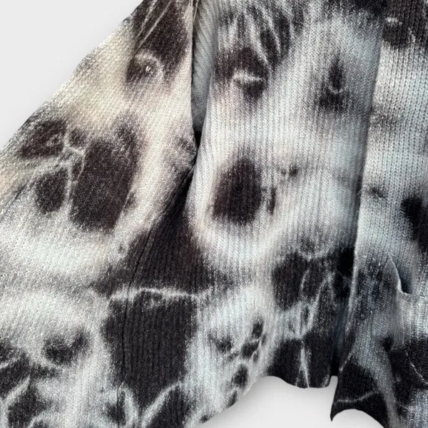 Avalon Tie Dye Oversized Knit Cardigan - Image 8