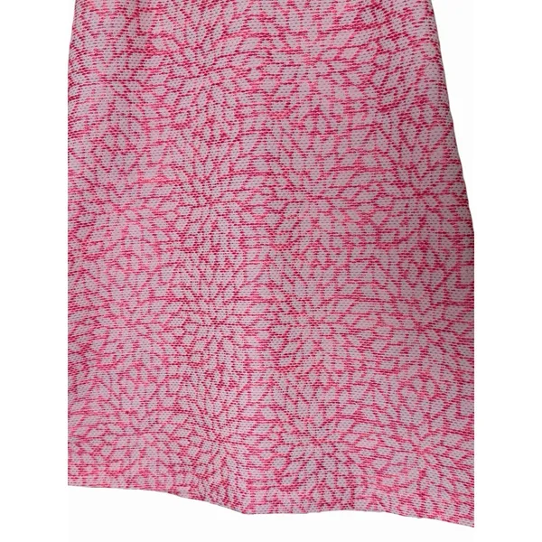 Hutch Anthropologie Pink White Embroidered Halter Mini Shift Dress Small - Image 7