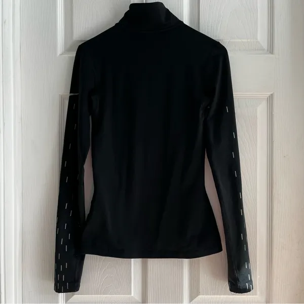 Nike Long Sleeve Running Pullover Zip Up Performance Size Small - Image 6