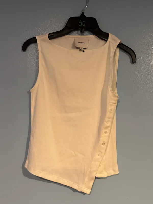 Reformation Hudson Knit Top - Image 2