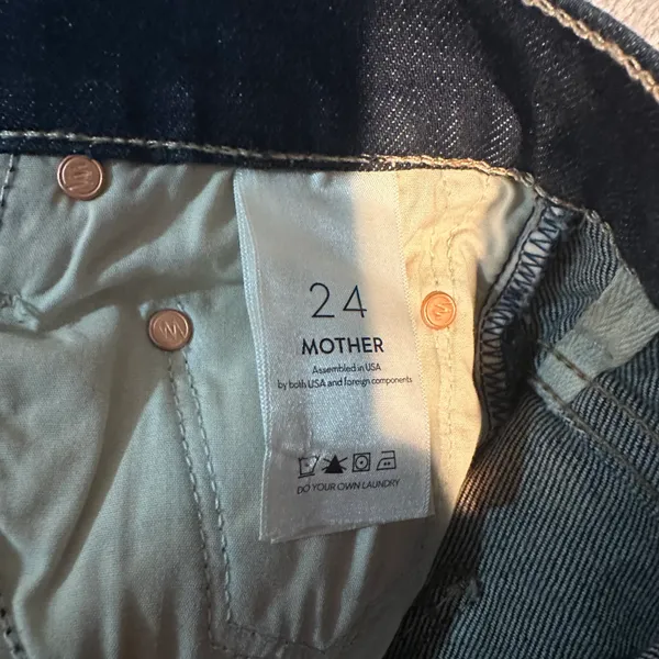 MOTHER Denim the Insider Crop Step Fray - Image 10
