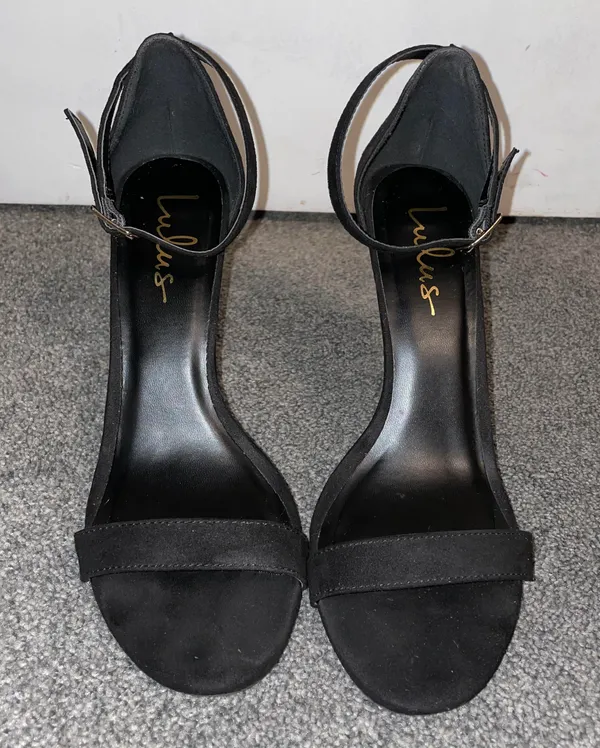Lulus Black Skinny High Heels - Image 2