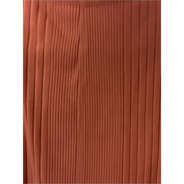 Rachel Zoe Ribbed V-Neck Sleeveless Tank Top Rust Orange Women’s Size Small - Image 6