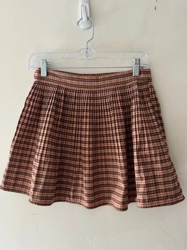 Urban Outfitters BDG Pennie‎ Pleated Plaid Mini Skirt Y2K Vibe - Image 4