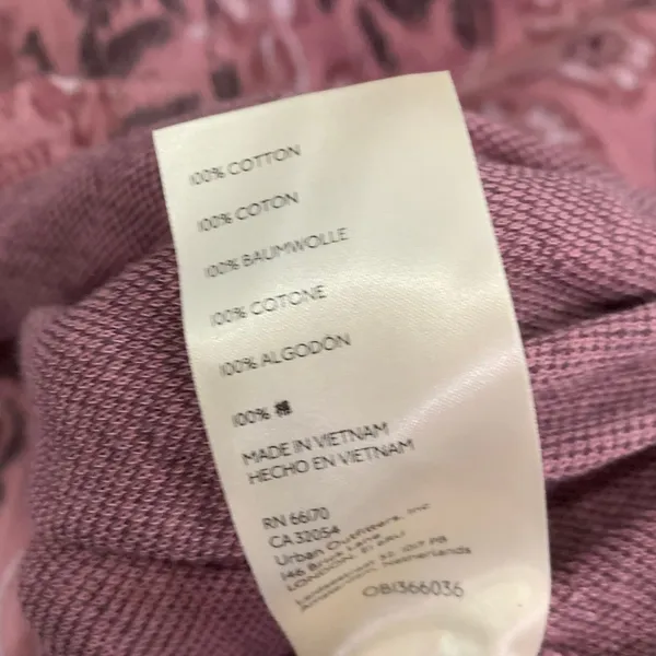 Free People No Ordinary Top Smoked Pink Combo Size L NWT BOHO - Image 12