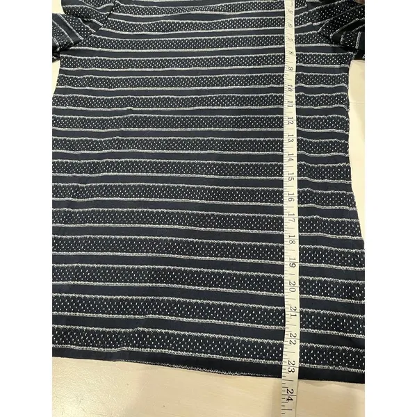 LOFT XS Cinched ruffled knit‎ long sleeve top - Image 9
