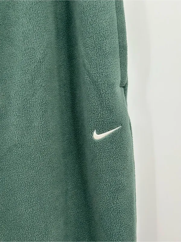 Nike Therma-FIT One Women’s Loose‎ Fleece Pants Green Sweatpants Size Medium - Image 7