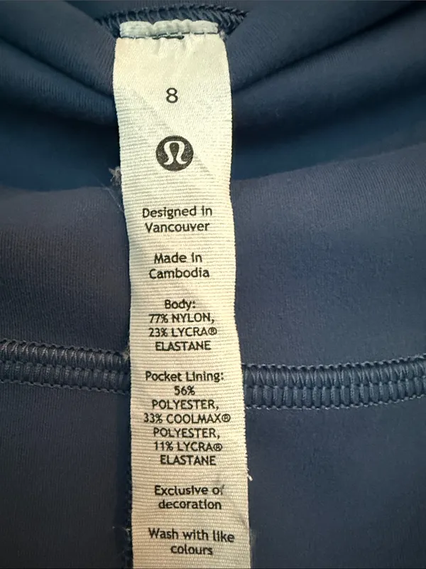 lululemon athletica Women's High-Waist Leggings in Slate Blue - Image 2
