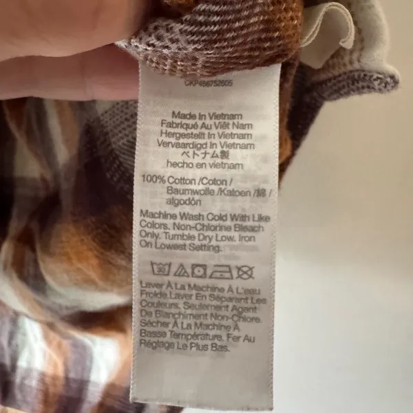 Madewell Flannel Side-Button Oversized‎ Ex-Boyfriend Shirt in Bickett Plaid - Image 10