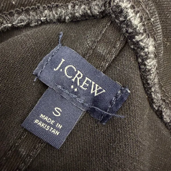 J.Crew Overalls Womens Small Black Denim Utility Casual Workwear Dungarees - Image 9