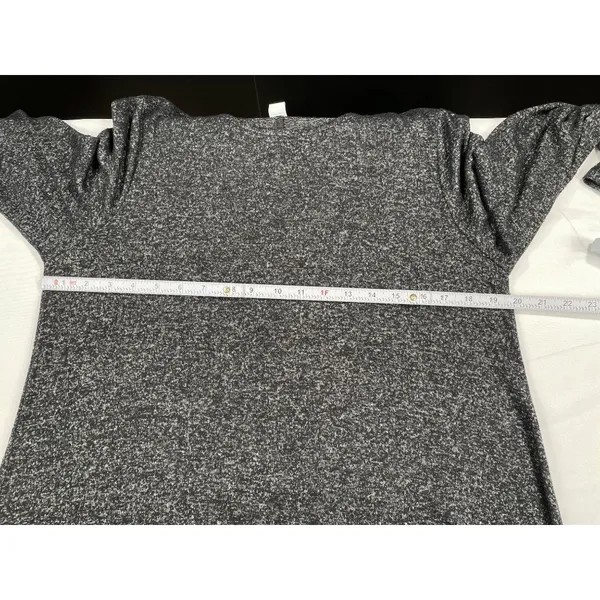Old Navy SKU 7643 Womens Long Heather Gray Tunic Dress Size L - Image 3