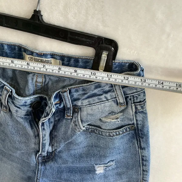 Rock & Roll Cowgirl Light Blue Straight Leg Jeans - Image 8