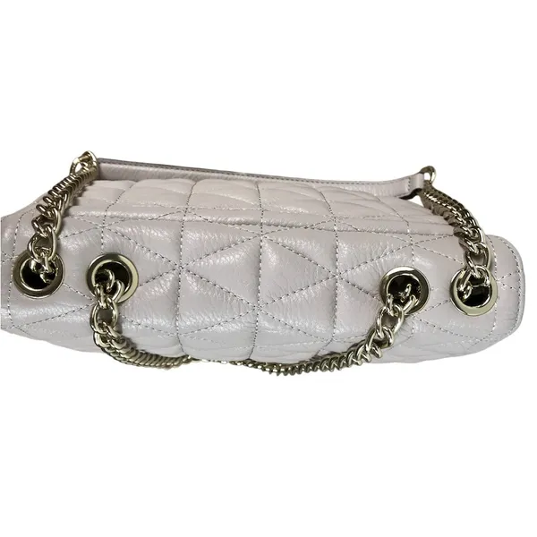 KATE SPADE Cow Leather Emery Court Eliza Shoulder Crossbody Chain Quilted Bag - Image 8