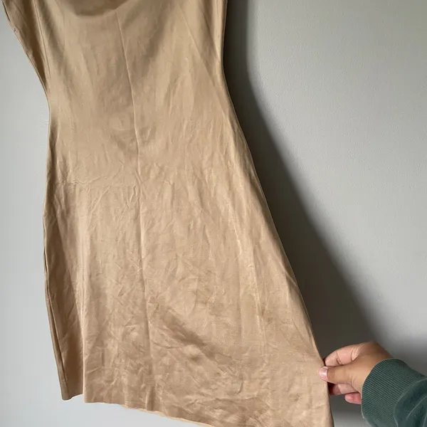 Spanx Strapless Body Shapewear Dress Nude Tan Tummy Control Women's Size Large - Image 6