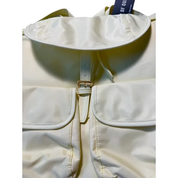 Year of Ours Nylon Butter Yellow Backpack NEW - Image 3