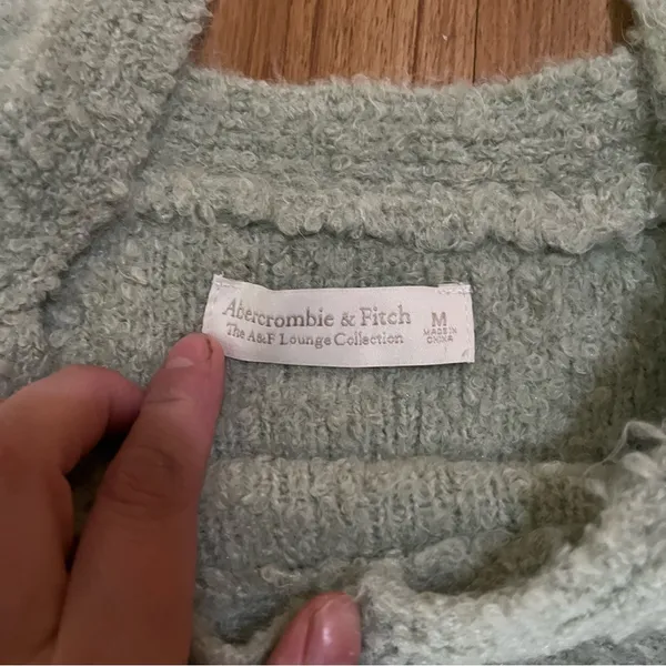 Abercrombie & Fitch Sage Green Knit Tank - Image 3