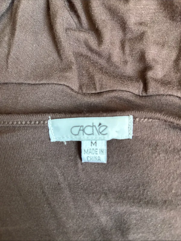 Cache Embellished Brown Mini Dress - Image 5