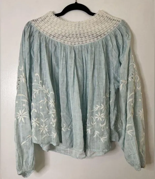 LOVESHACKFANCY Tommy Top Size XS - Image 2