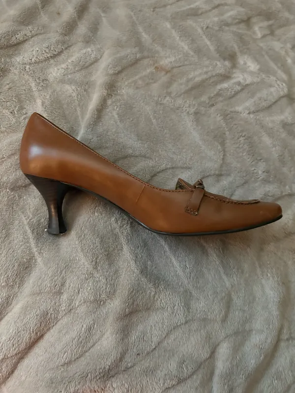 Women’s Etienne Aigner Pumps Brown 8 - Image 2