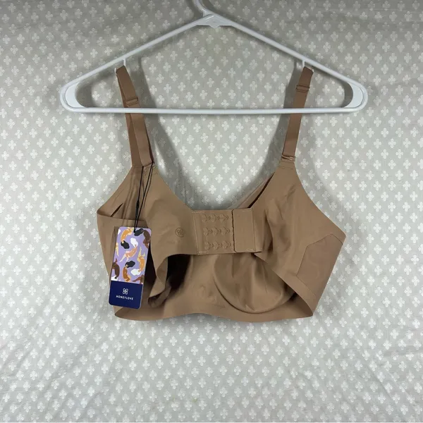 Honeylove NWT Tan Nude Crossover Wireless Bra‎ - Image 5