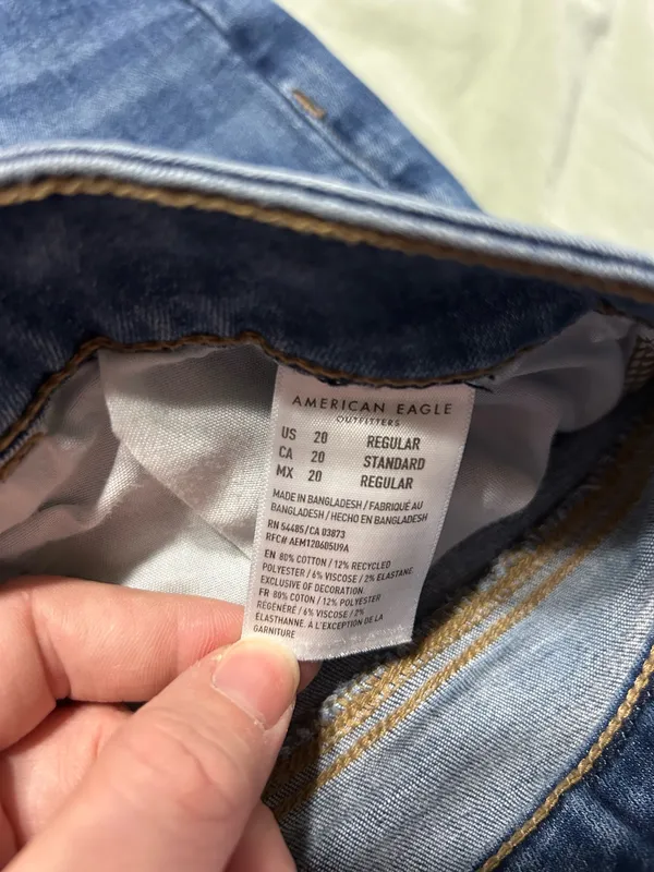 American Eagle Super Hi-Rise Jeggings – Size 20 - Image 5