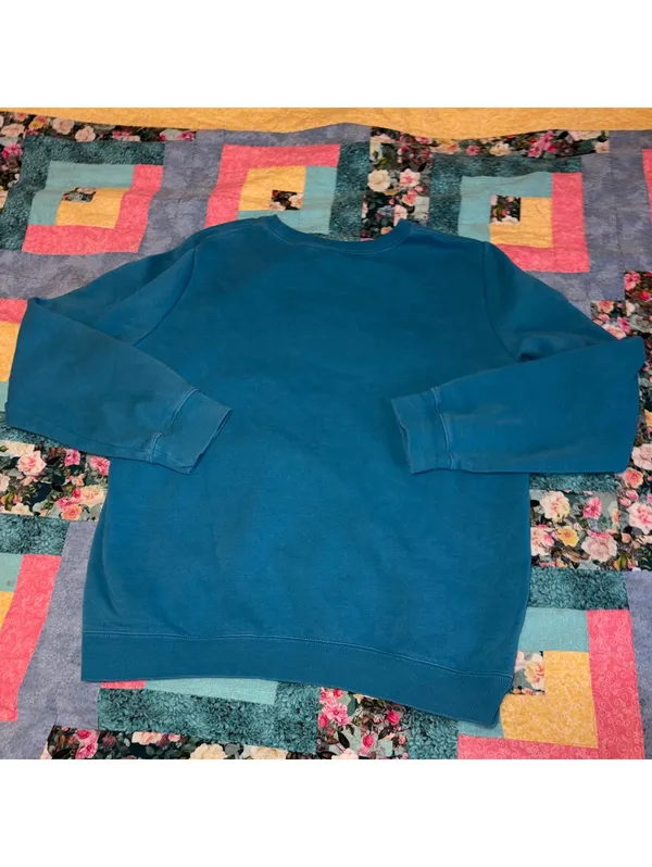 Zyia Active Dream Big Woman’s L Blue Sweatshirt Size Large Outdoor Or Casual - Image 7