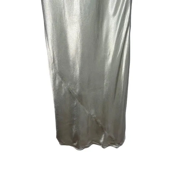 Stone Cold Fox X Revolve NEW NWOT Mikayla Strapless Maxi Gown In Sage Green - Image 6