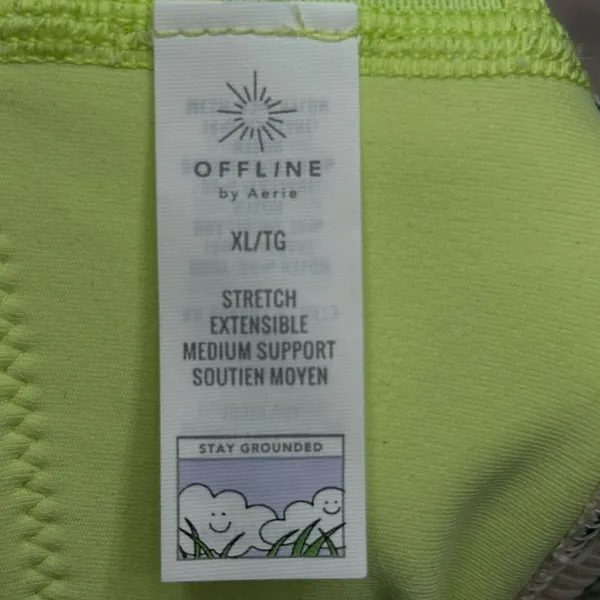 NWT Offline‎ by Aerie XL Stretch Extensible Medium Support Sports Bra NEW - Image 6