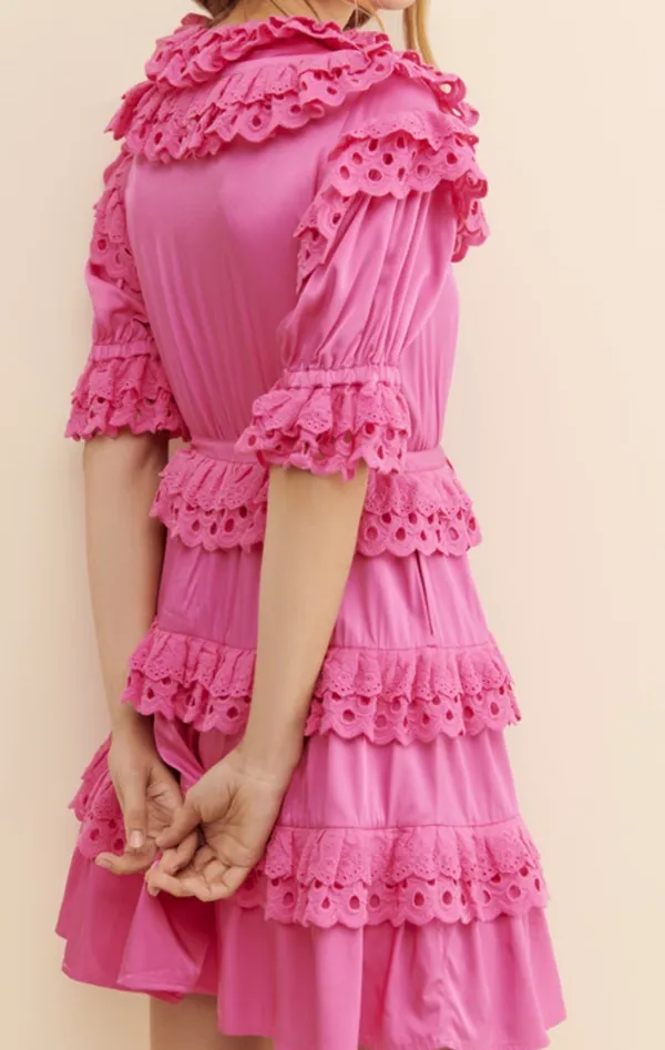 Pink Cherry Dress CeliaB - Image 2