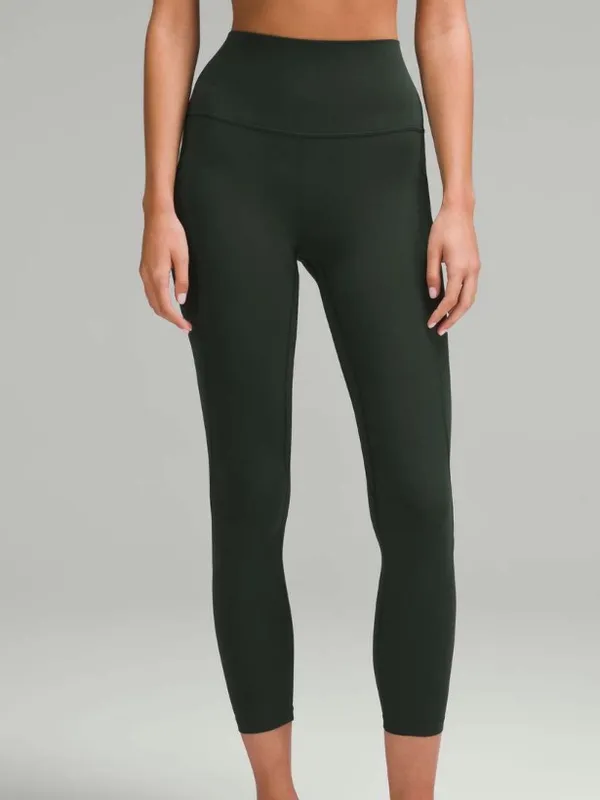 Lululemon Align High Rise Pant with Pockets 25" in Legacy Green - Image 2