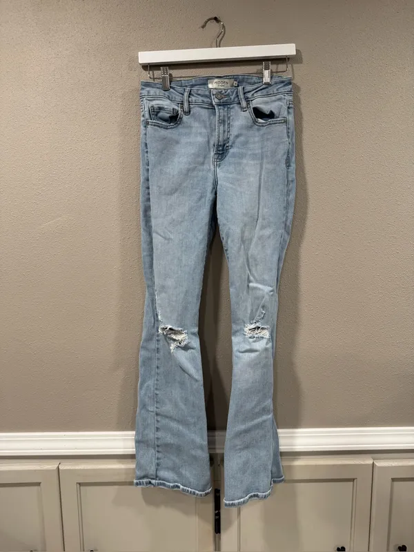 Hidden Flared Jeans Blue Size 27 - Image 2