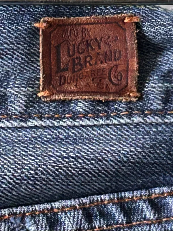 Lucky Brand Vintage Low Rise Cotton Flare Sweet Dream Jeans Sz 6/28 Sweet Dream - Image 7
