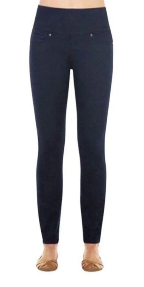 Spanx High Rise Side Zip Alexia‎ StretchSkinny Jeans Indigo Large Minimalist - Image 2