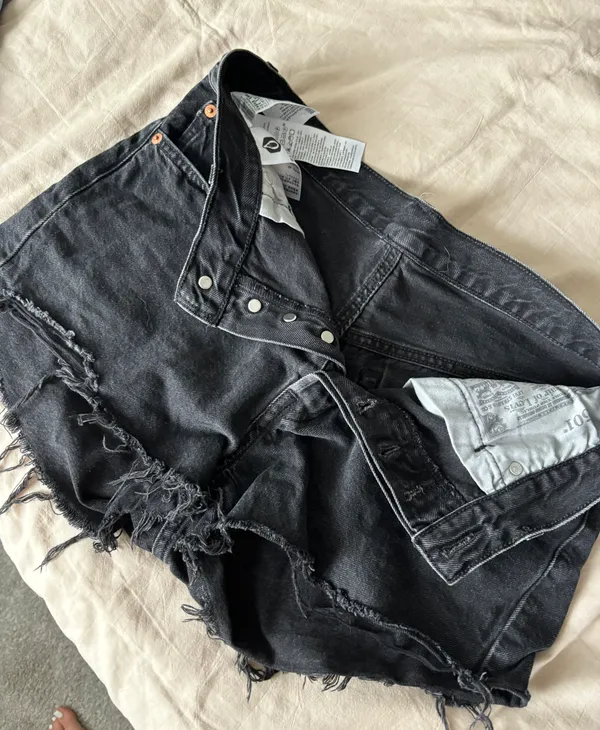 Levi's 501 Denim Shorts - Image 4