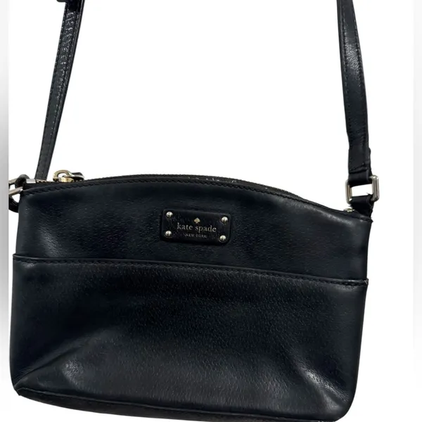 Kate Spade Black Leather Grove Street Millie Crossbody Bag - Image 3