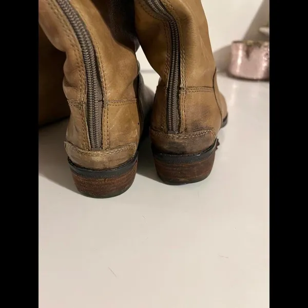 Sam Edelman Stylish Camel Knee-High Boots size 6 - Image 3