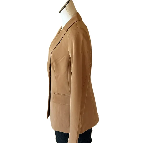 NWOT Calvin Klein Women's One-Button Blazer In Color Lug - Image 5