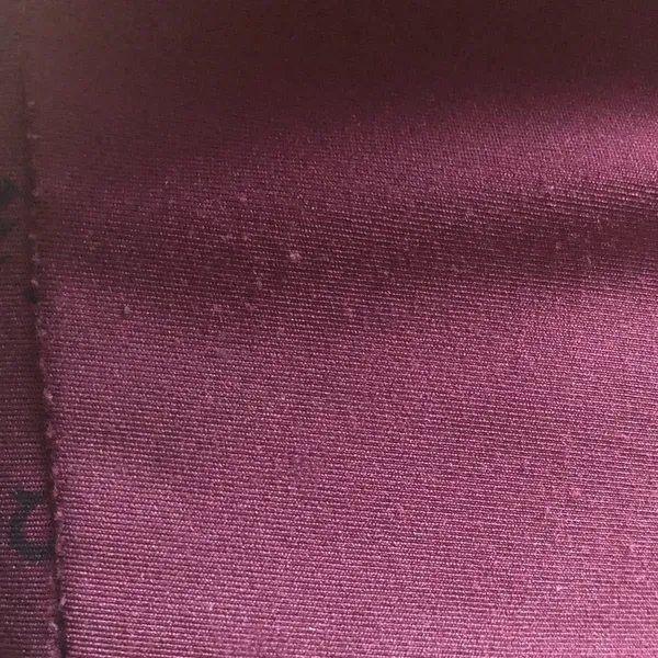 True Religion Monogram Yoga Leggings Knit Mesh High Waisted Burgundy Size S - Image 7