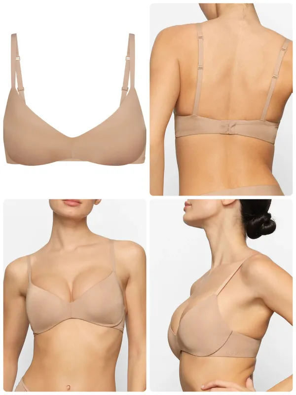 SKIMS Wireless Form Push Up Plunge Bra - Image 2