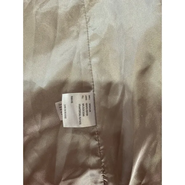 Calvin Klein Premium Down Packable Quilted Hooded Full Zip Puffer Jacket - Image 9