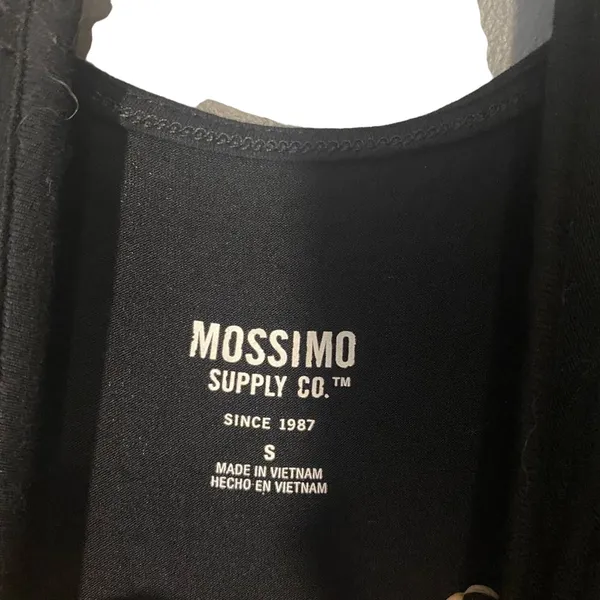 Mossimo Black Sleeveless Loungewear Comfy Sundress Women’s Small - Image 4