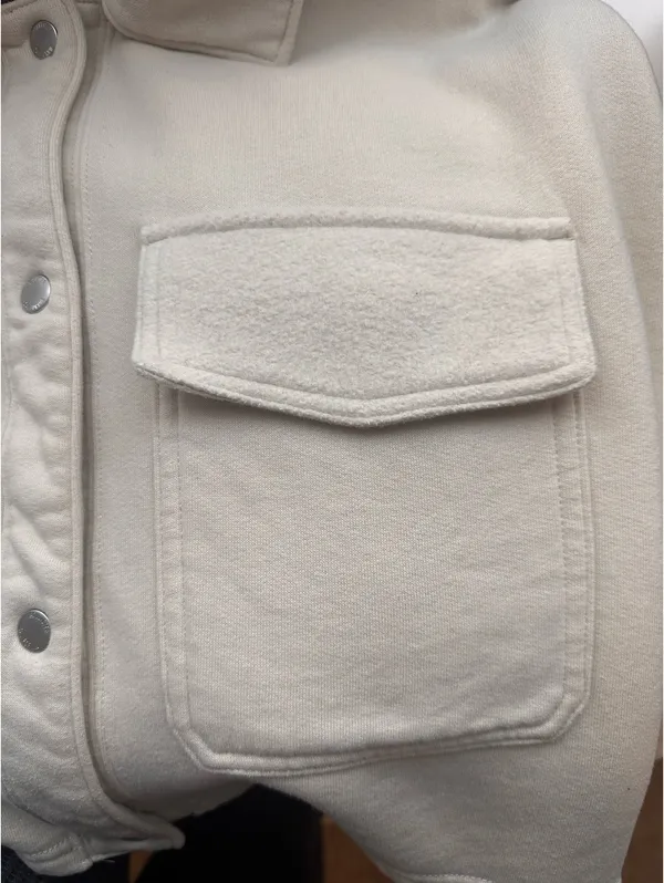 Hollister Cream Shacket - Image 5